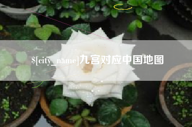 营口九宫对应中国地图
