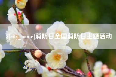 营口消防日全国消防日主题活动