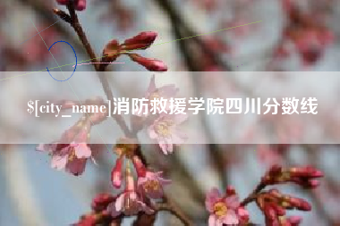 营口消防救援学院四川分数线