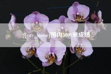 营口国内5000米成绩