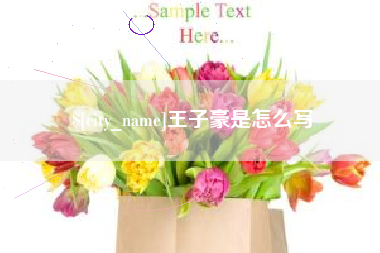 营口王子豪是怎么写