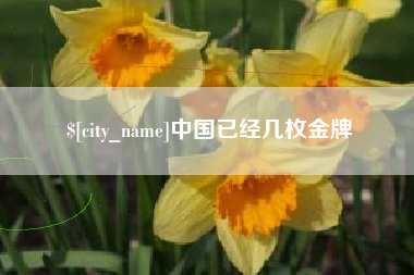 营口中国已经几枚金牌