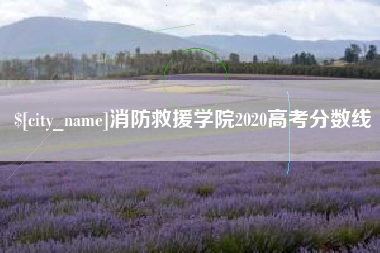 营口消防救援学院2020高考分数线