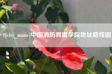 营口中国消防救援学院地址路线图