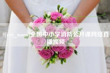 营口全国中小学消防公开课网络直播视频