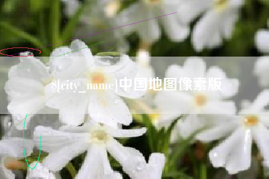 营口中国地图像素版