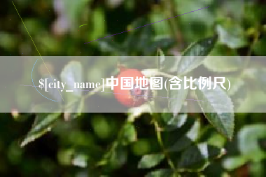 营口中国地图(含比例尺)