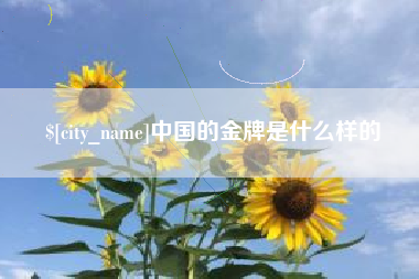 营口中国的金牌是什么样的